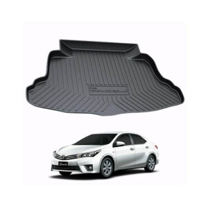 Muzamil Store Toyota Corolla Foam Trunk Mat Black