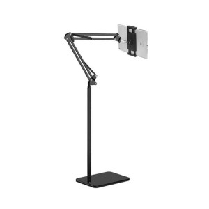 Muzamil Store Universal Height Adjustable Floor Tablet Stand