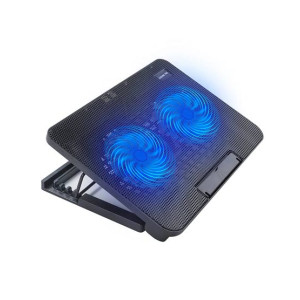Muzamil Store Laptop Cooling Pad 2 Fan With Light (X-N99)
