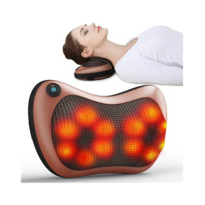 Muzamil Store Back Massage Pillow With Heating Function