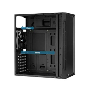 AeroCool Split RGB Mid Tower Gaming Case Black