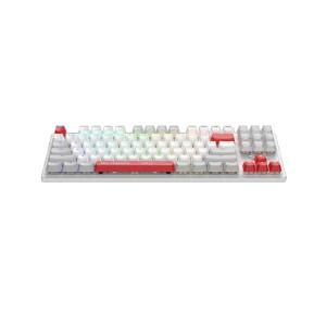 A4Tech Bloody BLMS TKL RGB Mechanical Keyboard Energy White (S310N)