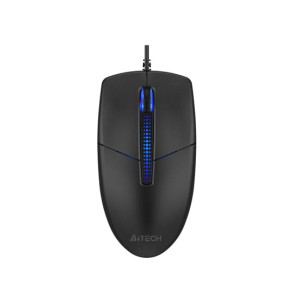 A4Tech Illuminated Backlit Wired Mouse Black (N-530S)