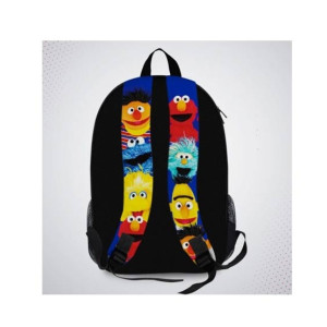 Traverse Elmo Allover Printed Kids School Backpack (T507KG)