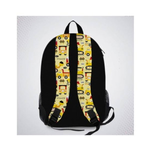 Traverse Cars Printed Kids School Backpack (T506KG)