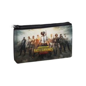 Traverse PUBG Digitally Printed 2 Zipper Pencil Pouch (1056)
