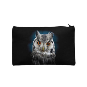 Traverse Cute Owl Digitally Printed Pencil Pouch (T251)