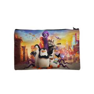 Traverse Penguines Of Madagascar Printed Pencil Pouch (T222)