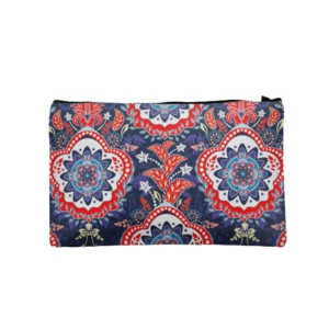 Traverse Floral Design Digitally Printed Pencil Pouch For Girls (T907)