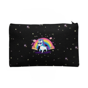 Traverse Unicorn Digitally Printed Pencil Pouch (T362)
