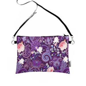 Traverse Floral Design Digitally Printed Pencil Pouch For Girls (T930)