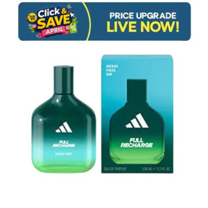 Adidas Full Recharge Eau De Perfume For Men - 100ML