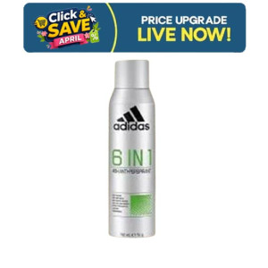 Adidas Cool & Dry 6 in 1 Deo Spray EU - 150ml