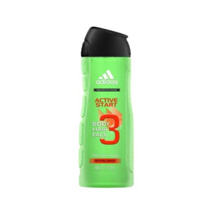 Adidas 3 In 1 Active Start Shower Gel For Men - 250ml
