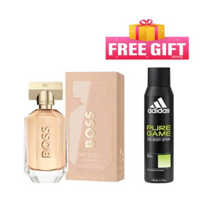 Hugo Boss The Scent Eau de Parfum For Women - 100ml With Free Adidas Body Spray - 150ml