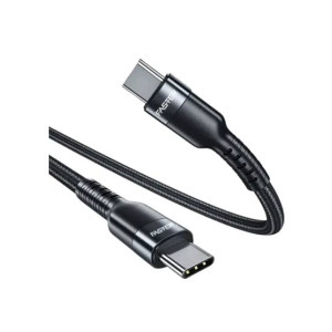 Faster FC-100W Type C to Type C Charging Cable Black