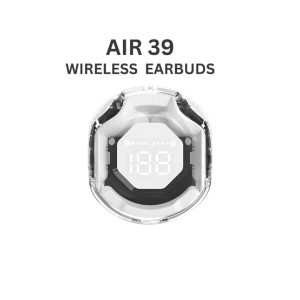 Barai Store Air 39 Earbuds Transparent Design Wireless Earphones