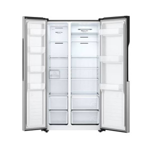 LG No Frost Side by Side Refrigerator 15 Cu Ft Silver (GCFB507PQAM)