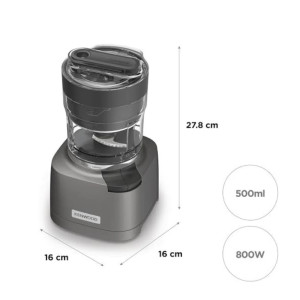 Kenwood 2in1 Chopper Grinder (CHP80.000SI)