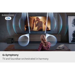 Samsung Q-series Soundbar 3.1.2 Ch Q-Symphony with Wireless Dolby Atmos (QS700F)