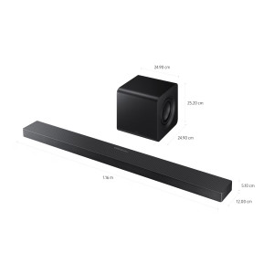 Samsung Soundbar 11.1.4 Ch Q-Symphony with Wireless Dolby Atmos (Q990F)