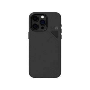 Aulumu A15 Vegan Leather Case For iPhone 15 Pro Max Black (ALM-0011)