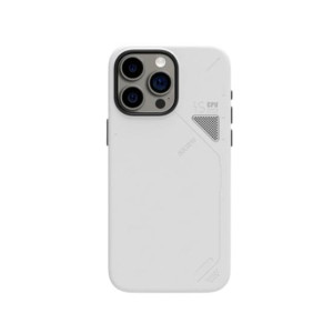 Aulumu A15 Vegan Leather Case For iPhone 15 Pro Max White (ALM-0013)