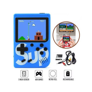 Alsimba Retro Video Game 400 In 1 Blue (AS-0101)