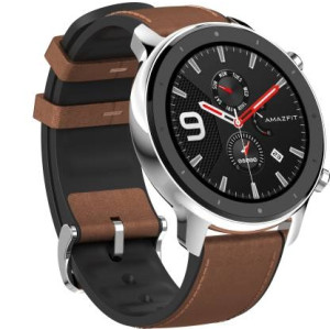 Amazfit GTR 47mm Stainless Steel Smartwatch Brown