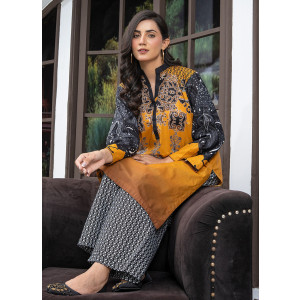 Ahlam Amber Skies Printed Lawn Kurta Set 2-piece