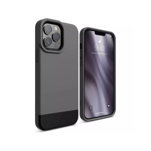 Elago Glide Armor Shockproof Case For iPhone 13 Pro Max Dark Gray/Black (AMT-6347)
