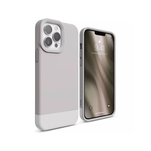Elago Glide Armor Shockproof Case For iPhone 13 Pro Max Stone/White (AMT-6351)