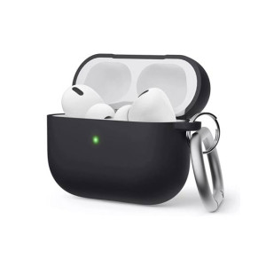Elago Liquid Silicone Ring Case For Airpods Pro 2022 Black (AMT-6655)
