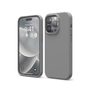 Torras Liquid Silicone Shockproof Case For iPhone 14 Pro Dark Grey (AMT-6714)