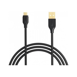 Aukey Gold Plated Micro USB Cable 2ft Black (CB-MD2)