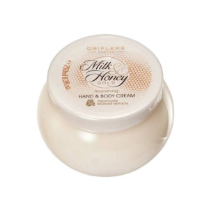 Oriflame Milk & Honey Gold Nourishing Hand & Body Cream - 250ml (46968)