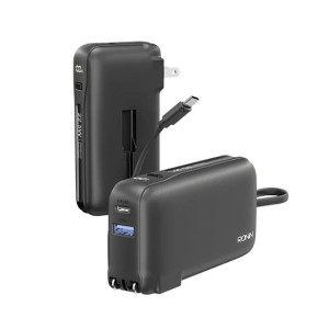 Ronin Arctic 10,000mAh Power Bank Black (R-4050)