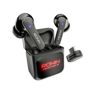 Ronin Reactor X Wireless Earbuds Black (R-7095)