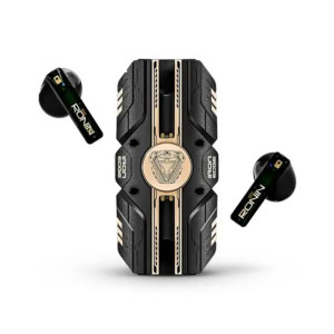 Ronin Iron Edge Wireless Earbuds Black (R-7090)