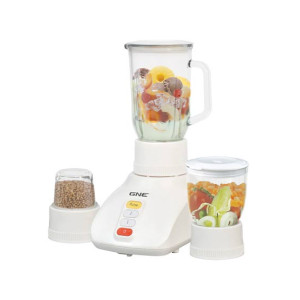 Gaba National 3-in-1 Blender and Grinder White (GN-8324)
