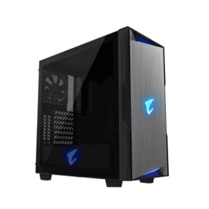 Gigabyte Aorus C300 Tempered Glass Tower PC Case Black