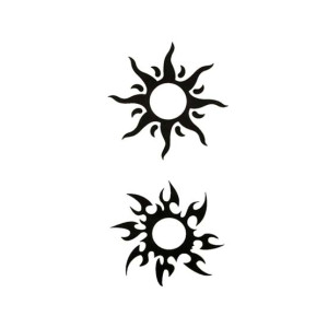 M.Mart Fantastic Flower Temporary Tattoo Sticker