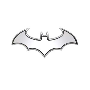 M.Mart Bat Man Metal Logo 3D Car Sticker