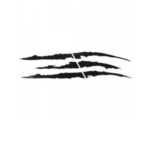 M-Mart Car Reflective Monster Stripe Claw Sticker