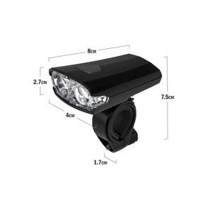 M.Mart Bicycle 2 LED Front Light