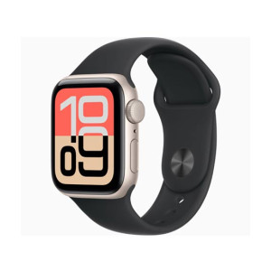 Apple Watch SE 3 Starlight Aluminum Case With Sport Band