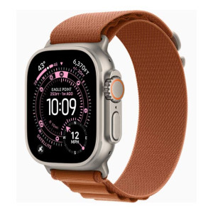 Apple Watch Ultra 3 Natural Titanium Case With Alpine Loop Band