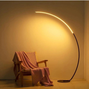 Zeki Decor Elegant 67'' LED Floor Lamp with Flexible Arc Design