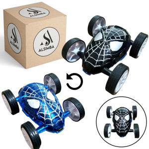 Alsimba Spiderman Push Car – Double‑Sided Print (AS‑0019)