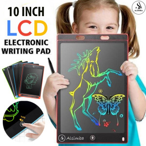 Alsimba 10 Inch LCD Multicolor Writing Tablet for Kids (AS-0030)